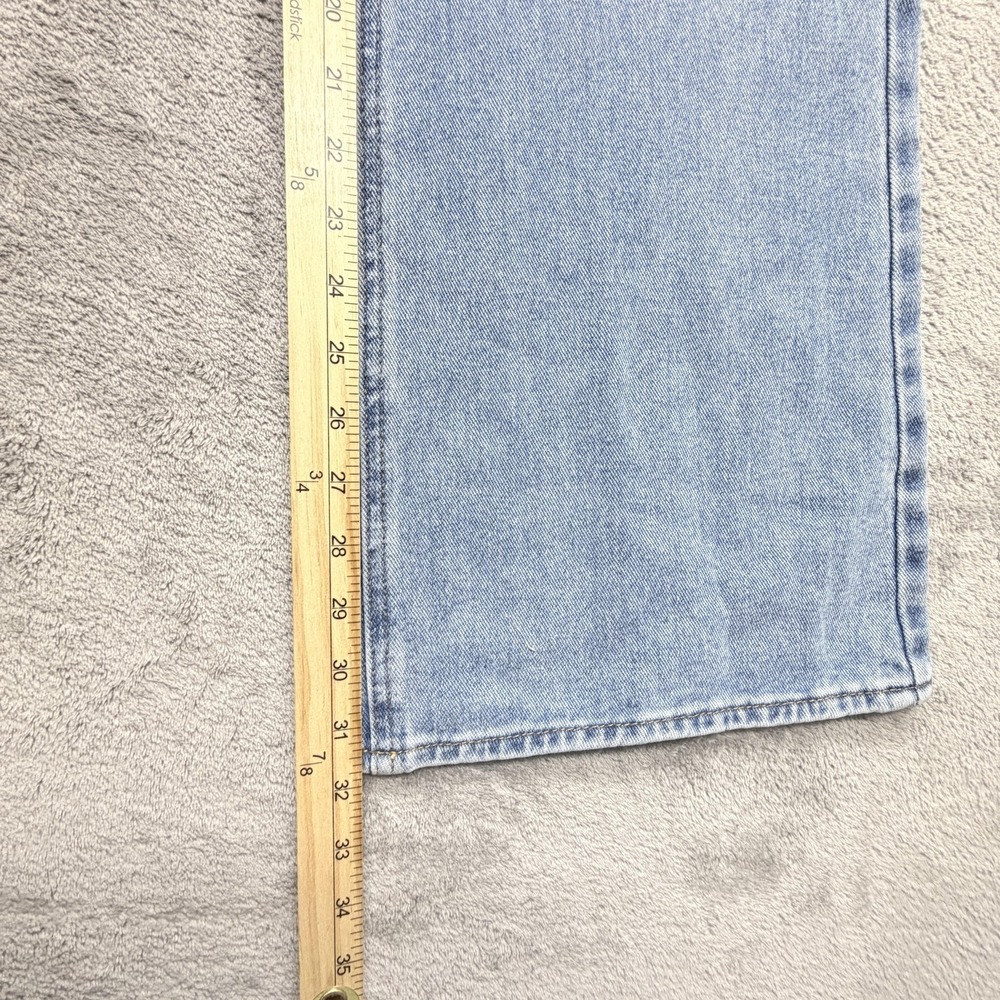 PacSun Jeans Womens 25 Blue Light Wash Wide-Leg High Rise Relaxed Denim - Picture 4 of 9